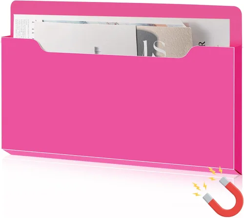 Vista 11 de Feifeiya Soporte magnético para archivos, 13.8 x 8.3 pulgadas, horizontal Negro