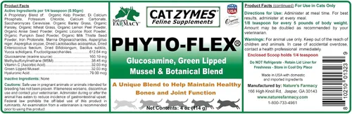 Vista 3 de Glucosamina Phyto-Flex, condroitina, MSM y ácido hialurónico (4 onzas)