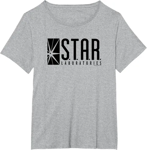 Vista 23 de The Flash Camiseta con logotipo de la serie TV S.T.A.R. Labs, Blanco, S