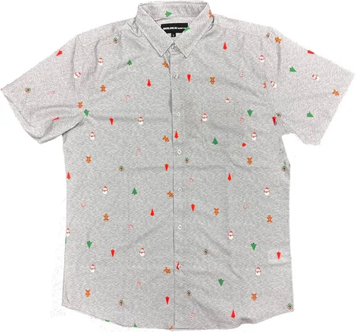 Vista 30 de Molokai Surf - Camisas hawaianas de manga corta con botones y corte ajustado