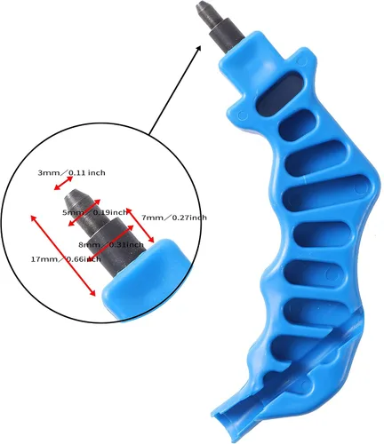 Vista 5 de Herramientas de Perforación e Inserción de Accesorios 2 en 1 para Tubería de Riego por Goteo, Perforador de Tubos de Goteo para Facilitar