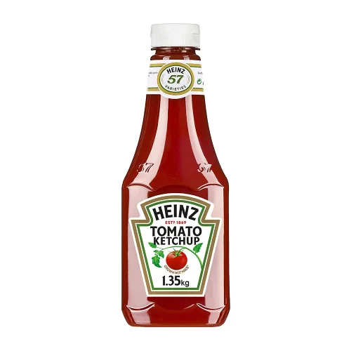 Vista 46 de Heinz Ketchup de tomate mezclado con chipotle, botella exprimible de 14 onzas