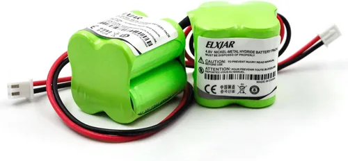 Vista 7 de Paquete de 5 baterías Ni-MH de 4.8 V 400 mAh de repuesto para MK Power MH29673 CUSTOM-196 BL93NC484 OSA162 ANIC1361 Luz de salida de emergencia