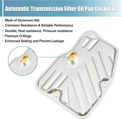 Vista 4 de uxcell 1 Unidades Filtro de Transmisión Cárter Aceite para TOYOTA COROLLA