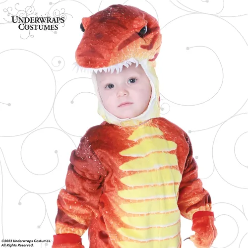 Vista 2 de T-Rex bebé Costume