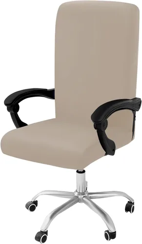 Vista 31 de Smiry fundas elásticas estampadas para silla de oficina de computadora, fundas universales para sillas giratorias de escritorio, extraíbles