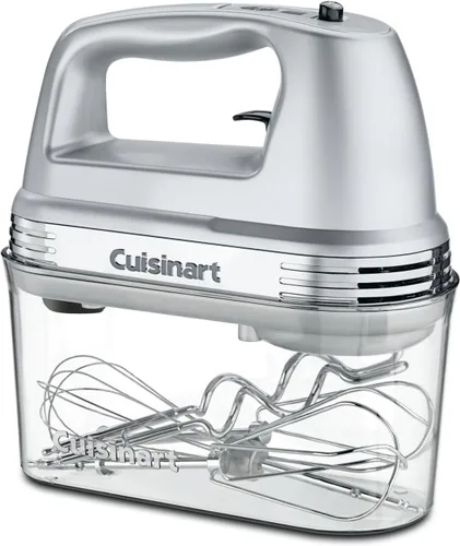 Vista 2 de Cuisinart HM-90BCS Power Advantage Plus Mezclador de mano de 9 velocidades con estuche de almacenamiento, cromo cepillado y abrelatas eléctrico