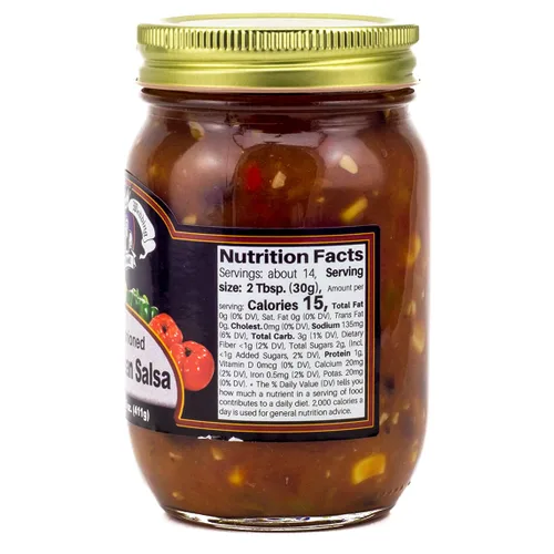 Vista 2 de Amish Wedding Salsa de frijoles negros, 14.5 onzas (paquete de 2)