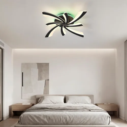 Vista 8 de Ceiling Lighting Fixtures, Multi Color Led Ceiling Light, Rgb Ceiling Light Led ceiling light, Indoor dimmable light, Can control color lights