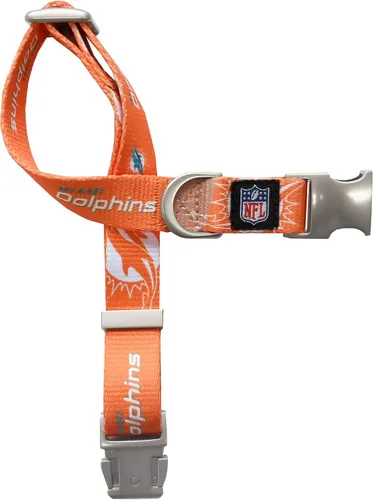 Vista 15 de Littlearth NFL Detroit Lions Pet Premium Collar, Team Color, Small 14-Color del