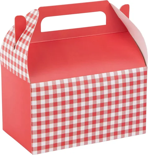 Vista 8 de Hammont Cajas de papel (10 unidades) - Cajas de galletas para regalos de fiesta, bonitos diseños, perfectas para fiestas y celebraciones, 6.25 x