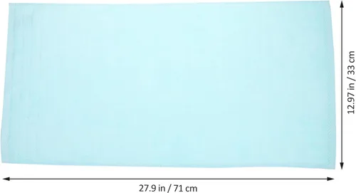 Vista 2 de Alipis 2 toallas faciales de algodón, absorbentes y suaves para uso doméstico, ideales para limpieza y eliminación de maquillaje, 16 x 27 pulgadas