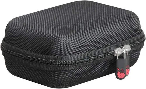 Vista 5 de Hermitshell Estuche rígido de viaje para altavoz Bluetooth portátil JBL Go 3 (negro)