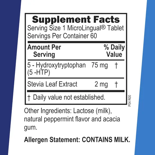 Vista 2 de Superior Source 5-HTP 75mg. (60 Tabletas)