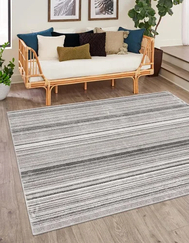 Vista 54 de Unique Loom Gemstone Collection - Alfombra de área - Topacio (2' x 5' 11" corredor, marfil / marrón)