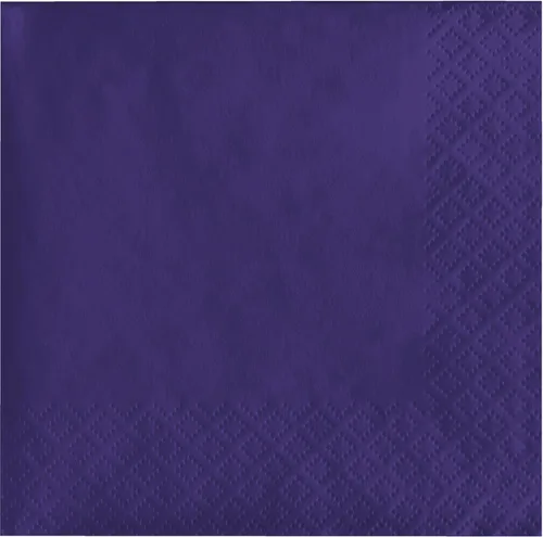 Vista 12 de Creative Converting Servilletas de papel de 3 capas, color terciopelo negro, 50