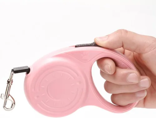 Vista 7 de Retractable Pet Leash Automatic Nylon Dog Lead 5m Extendable Traction Rope for Cat