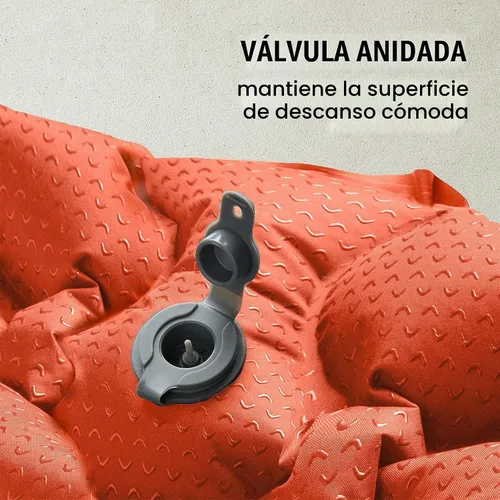 Vista 5 de Coleman Kompact - Colchoneta inflable para campamento con válvula de aire integrada y bolsa de transporte incluida, no necesita bomba, parte