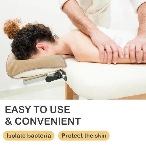 Vista 5 de SINLAND Fundas de microfibra para cuna facial, tamaño grande, suave y reutilizable, antiadherente, para reposacabezas de masaje, adecuada