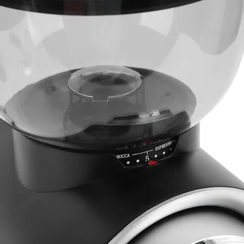 Vista 8 de Molinillo eléctrico de frijoles con 25 ajustes de molienda con pantalla táctil, molinillo de café para el hogar y la cafetería