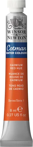 Vista 105 de Acuarela Cotman, tubo de 0.27 oz, color carmesí alizarina