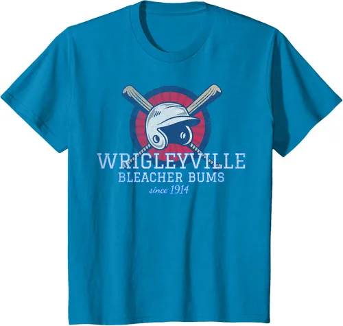 Vista 38 de Wrigleyville Bleacher Bums - Camiseta de béisbol divertida