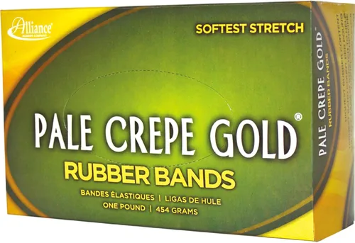 Vista 6 de Alliance Rubber 21405 - Bandas de goma Pale Crepe Gold