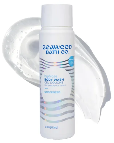 Vista 8 de Seaweed Bath Co. Gel de Ducha Energize, Aroma a Pomelo Naranja, 12 Onzas, Gel de Ducha para Hombres y Mujeres, Vegano, Sin Parabenos, Sin Sulfatos