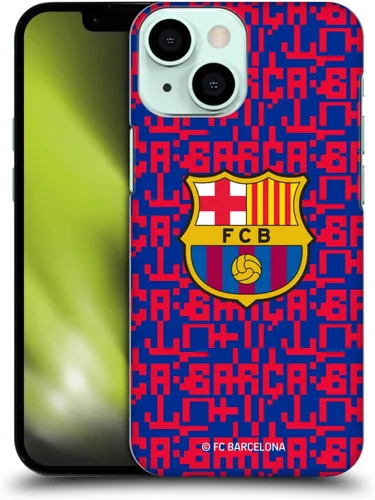 Vista 10 de Head Case Designs Funda rígida con licencia oficial del FC Barcelona Barca Crest Graphics compatible con Apple iPhone 13 Mini