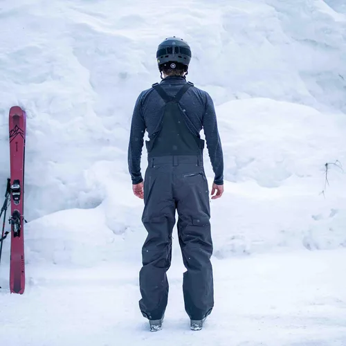 Vista 4 de Flylow Pantalón Baker Bib impermeable transpirable para esquí y snowboard para hombre