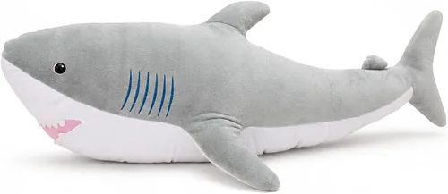 Vista 14 de FFxiong Peluche de zorro grande de 22 pulgadas, bonita almohada suave para el cuerpo, regalo para niños, niñas, niños, San Valentín, cumpleaños