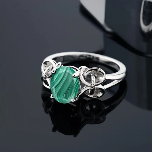 Vista 137 de Gem Stone King Anillo de compromiso ovalado con piedra natal para mujer, plata de ley 925, ovalado de 0.354 x 0.276 in, anillo de compromiso