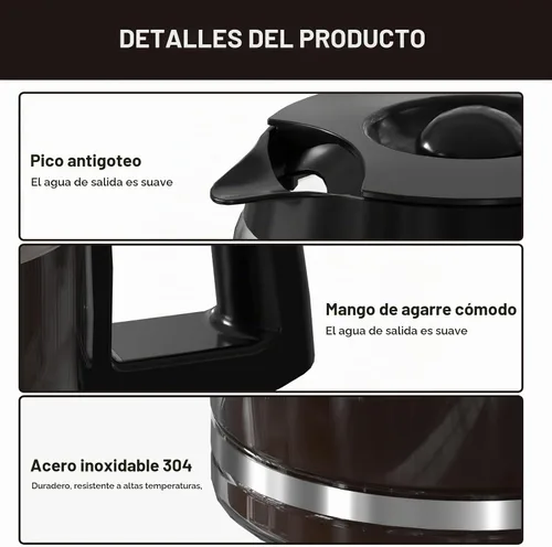 Vista 3 de Repuesto de cafetera de 12 tazas compatible con los modelos Cuisinart SS-12, SS-15, SS-16, DCC-1100BK, DCC-1200, DCC-2650, CHW-12P1, DGB-400