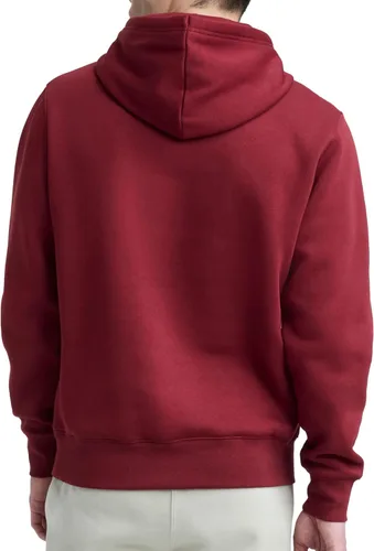 Vista 2 de Champion Men's Pullover Fleece Hoodie, Standard Fit, Midweight, C Logo, Available in Regular and Big & Tall
