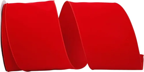 Vista 10 de Reliant Ribbon 92270W-090-09K - Cinta, 1-1/2 pulgadas x 50 yardas, color borgoña