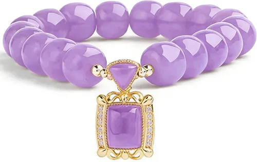 Vista 27 de Pulsera de la suerte para mujeres y hombres, joyería retro sintética con cuentas de ágata, un regalo maravilloso para tus seres queridos