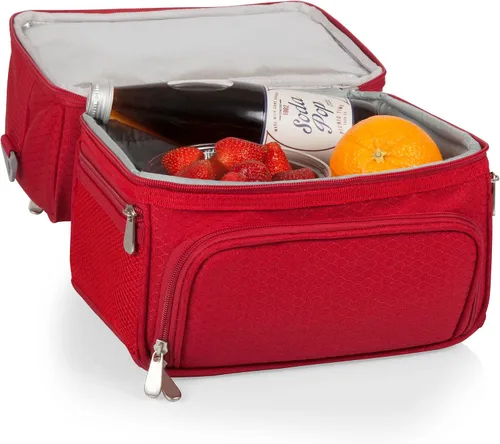Vista 41 de PICNIC TIME NCAA Nebraska Cornhuskers Pranzo - Lonchera aislada con juego de pícnic, bolsa enfriadora para el almuerzo