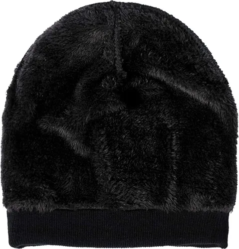 Vista 2 de VIPPER Gorros de punto de invierno para hombre con forro polar con puños gorro de punto de invierno cálido unisex para hombre