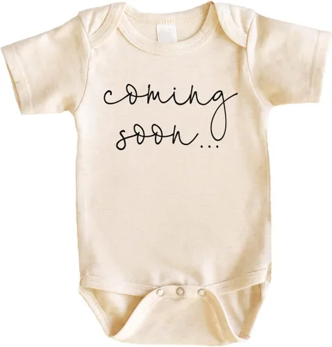Vista 5 de Bump and Beyond Designs Sorpresa Anuncio de Embarazo Abuelos Próximamente Gris jaspeado