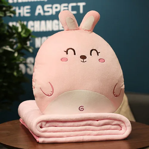 Vista 4 de SET PREMIUM DE ALMOHADA Y MANTA PARA BEBÉ