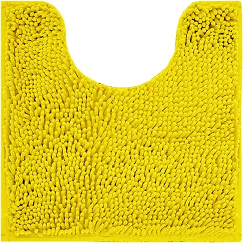 Vista 36 de Reyox Tapete de baño de felpilla, tapetes para inodoro en forma de U, tapete de baño de felpa suave, absorbente y peludo, tapete de contorno