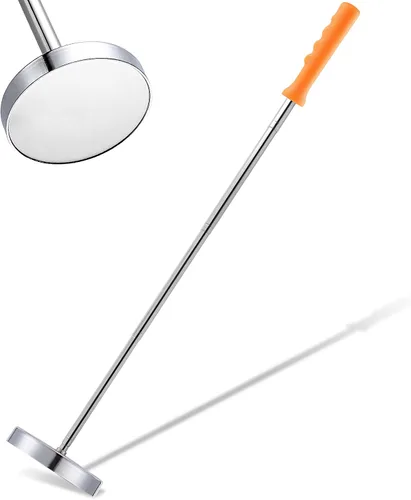 Vista 9 de Barredora Magnética Telescópica de 35 LB, Herramienta de Recogida con Bastón Magnético Mejorado, Recoge Clavos, Tornillos y Metal, Buscador de Negro