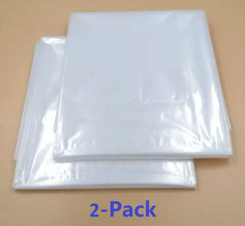 Vista 4 de ComfortHome Bolsa de colchón extra gruesa sellable de 4 mil, con tira adhesiva para mover y almacenar, resistente, se adapta a tamaño King y Cal