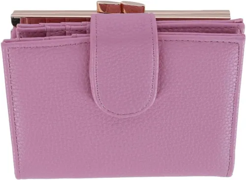 Vista 7 de Julia Buxton Pebble - Cartera Lexington de piel vegana, Hermosa naturaleza, Classic