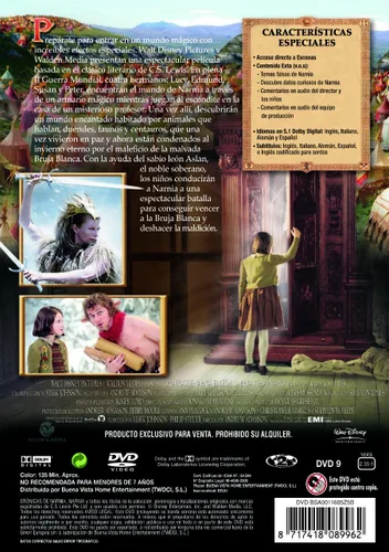 Vista 2 de Las Crónicas De Narnia El León, La Bruja Y El Armario (Ed. Senc (Import Movie) (European Format - Zone 2)
