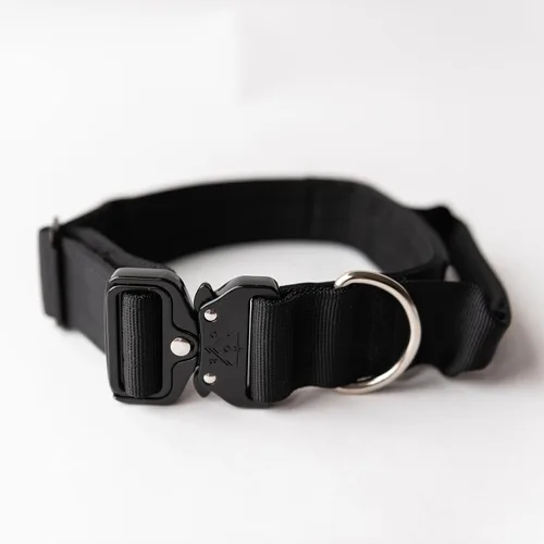 Vista 2 de Operation Good Boy - Collar táctico para perro, nailon duradero de grado militar con hebilla de liberación rápida y asa de entrenamiento, ajustable