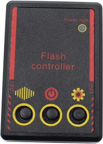 Vista 5 de Coche camión 4W estroboscópico emergencia advertencia flash águila ojo luz faro blanco