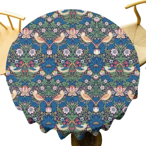 Vista 42 de Mantel azteca suroeste, diseño étnico tribal geométrico, estilo vintage, bohemio, elegante, lavable, para comedor, cocina, granja, fiesta
