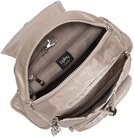 Vista 6 de Kipling CITY PACK MINI Mochila pequeña, Brillo metálico., Tamaño único