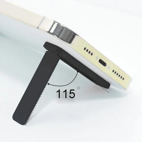 Vista 4 de TENOC Soporte Kickstand Universal para Teléfono Portátil Adhesivo Soporte Vertical y Horizontal Ajustable Sujetador para Funda de Teléfono Celular